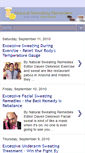 Mobile Screenshot of naturalsweatingremedies.blogspot.com