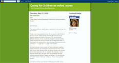 Desktop Screenshot of childcare-anonlinecourse.blogspot.com