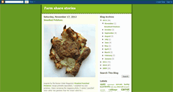 Desktop Screenshot of farmsharestories.blogspot.com