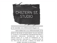 Tablet Screenshot of chilternststudio.blogspot.com