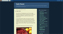 Desktop Screenshot of easilypleased.blogspot.com