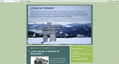 Desktop Screenshot of comoescanada.blogspot.com