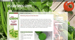 Desktop Screenshot of easyhealthygreens.blogspot.com