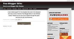 Desktop Screenshot of freeskins.blogspot.com