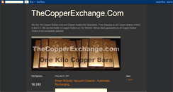 Desktop Screenshot of copperbullioncoins.blogspot.com