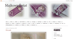 Desktop Screenshot of majkowyswiat.blogspot.com