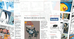 Desktop Screenshot of comicsencornella.blogspot.com