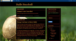 Desktop Screenshot of bullsbaseball2010.blogspot.com