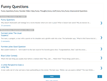 Tablet Screenshot of funnyquestions7.blogspot.com