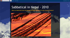 Desktop Screenshot of amstutznepal.blogspot.com