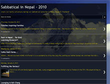 Tablet Screenshot of amstutznepal.blogspot.com