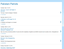 Tablet Screenshot of pakistanipatriots.blogspot.com
