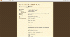 Desktop Screenshot of myproductips.blogspot.com