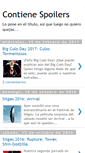 Mobile Screenshot of contienespoilers.blogspot.com