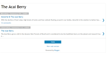 Tablet Screenshot of acaiberry.blogspot.com