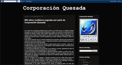 Desktop Screenshot of corporacionquezada.blogspot.com