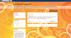 Desktop Screenshot of loving-companion.blogspot.com