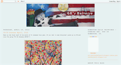 Desktop Screenshot of gksuniverse.blogspot.com