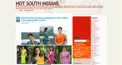 Desktop Screenshot of hotsouthindianz.blogspot.com
