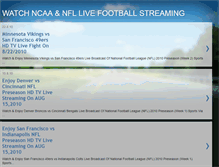 Tablet Screenshot of ncaa-nfl-football-streaming.blogspot.com