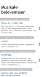 Mobile Screenshot of muzikalebelevenissen.blogspot.com