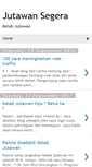 Mobile Screenshot of kejutanjutawan.blogspot.com