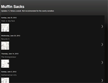 Tablet Screenshot of muffinsacks.blogspot.com