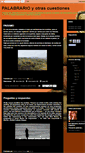 Mobile Screenshot of palabrarioyotrascuestiones.blogspot.com