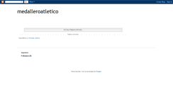 Desktop Screenshot of medalleroatletico.blogspot.com