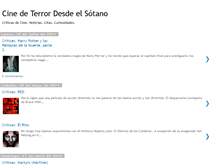 Tablet Screenshot of cinedeterrordesdeelsotano.blogspot.com