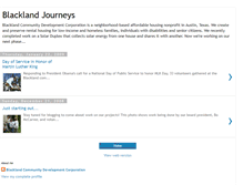 Tablet Screenshot of blacklandjourneys.blogspot.com