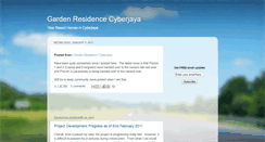 Desktop Screenshot of gardenresidence.blogspot.com