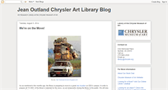 Desktop Screenshot of chryslermuseumlibrary.blogspot.com