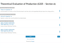 Tablet Screenshot of longroadproductionevaluation.blogspot.com