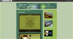 Desktop Screenshot of pansolar.blogspot.com