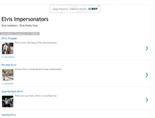 Tablet Screenshot of elvis-impersonators.blogspot.com