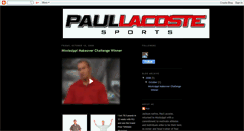 Desktop Screenshot of paullacoste.blogspot.com