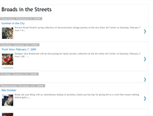 Tablet Screenshot of broadsinthestreets.blogspot.com