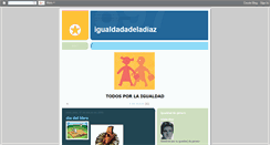 Desktop Screenshot of igualdadadeladiaz.blogspot.com