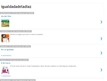 Tablet Screenshot of igualdadadeladiaz.blogspot.com