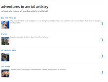 Tablet Screenshot of adventuresinaerialartistry.blogspot.com