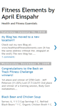 Mobile Screenshot of healthandfitnesselements.blogspot.com