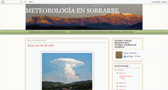 Desktop Screenshot of meteosob.blogspot.com