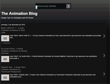 Tablet Screenshot of animation-tips.blogspot.com