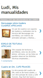 Mobile Screenshot of ludimismanualidades.blogspot.com