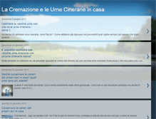 Tablet Screenshot of cremazione.blogspot.com