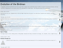 Tablet Screenshot of birdmanevolves.blogspot.com