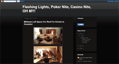 Desktop Screenshot of flashinglightshouston.blogspot.com