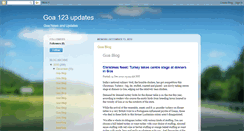 Desktop Screenshot of goa123updates.blogspot.com