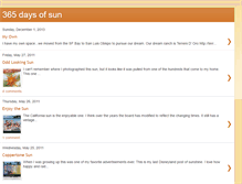 Tablet Screenshot of 365daysofsunterradelsole.blogspot.com